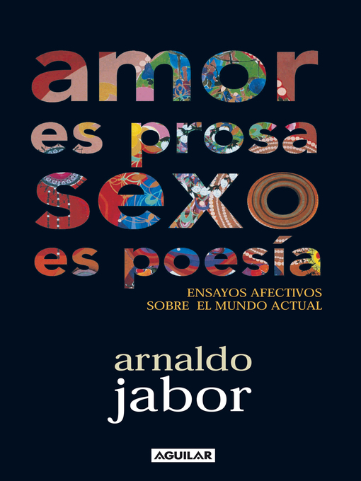 Title details for Amor es prosa, sexo es poesía by Arnaldo Jabor - Available